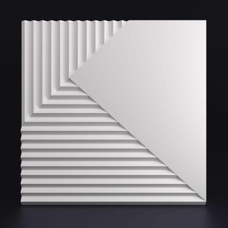 Изображение Гипсовая 3D панель 20 шт. 5 кв. м.
