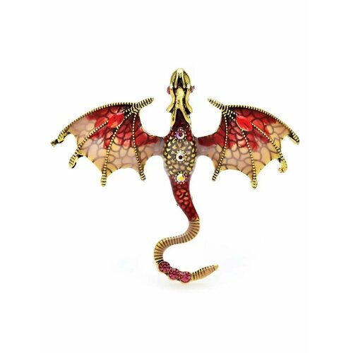 Брошь AURELLA красный 341₽