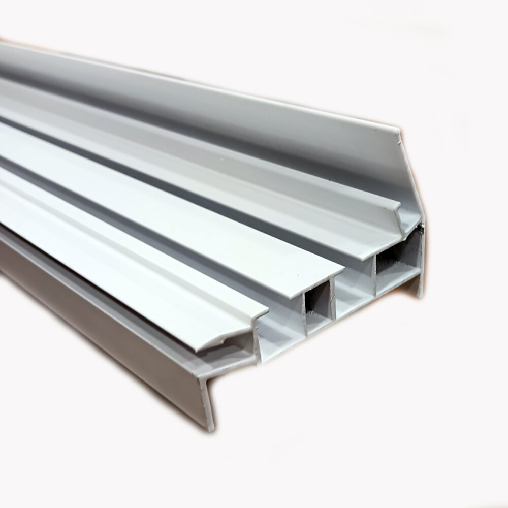 Профиль карниз ПК-15L гардина белая 3м (2шт по 15м)