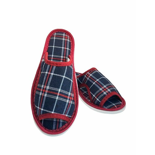 фото Тапочки ivshoes, размер 36-37, черный/белый/красный