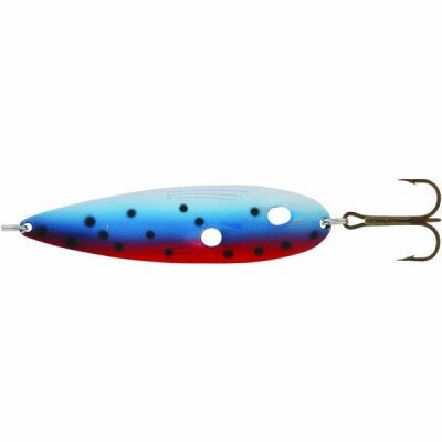 Блесна колеблющаяся Kuusamo Tundra 95/24 BL/R/BLU/W-C