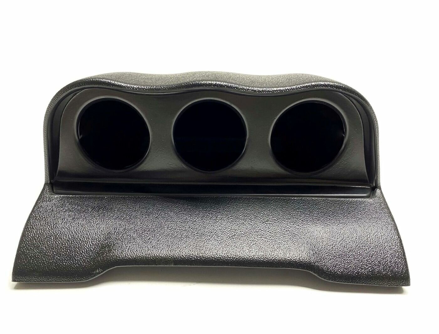 Подиум под 3 датчика 52 мм, Subaru Forester SG 2002-2008, прямой, текстурный