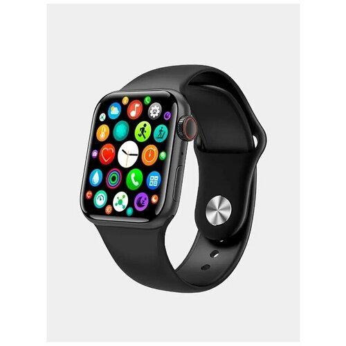 Смарт часы 8 серии / Умные часы 8 серии / мужские женские наручные smart watch series 8/Черные черный