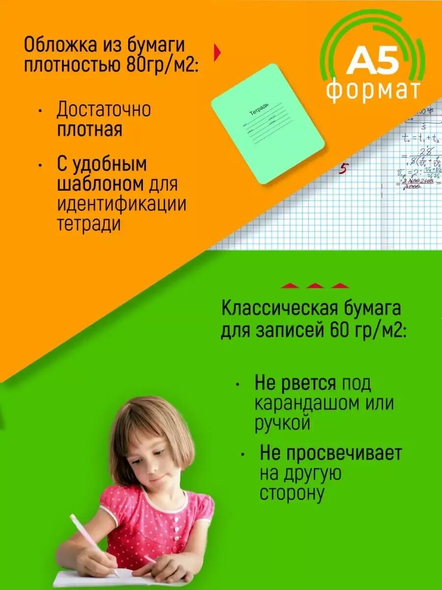 Тетрадь в клетку — фото 1