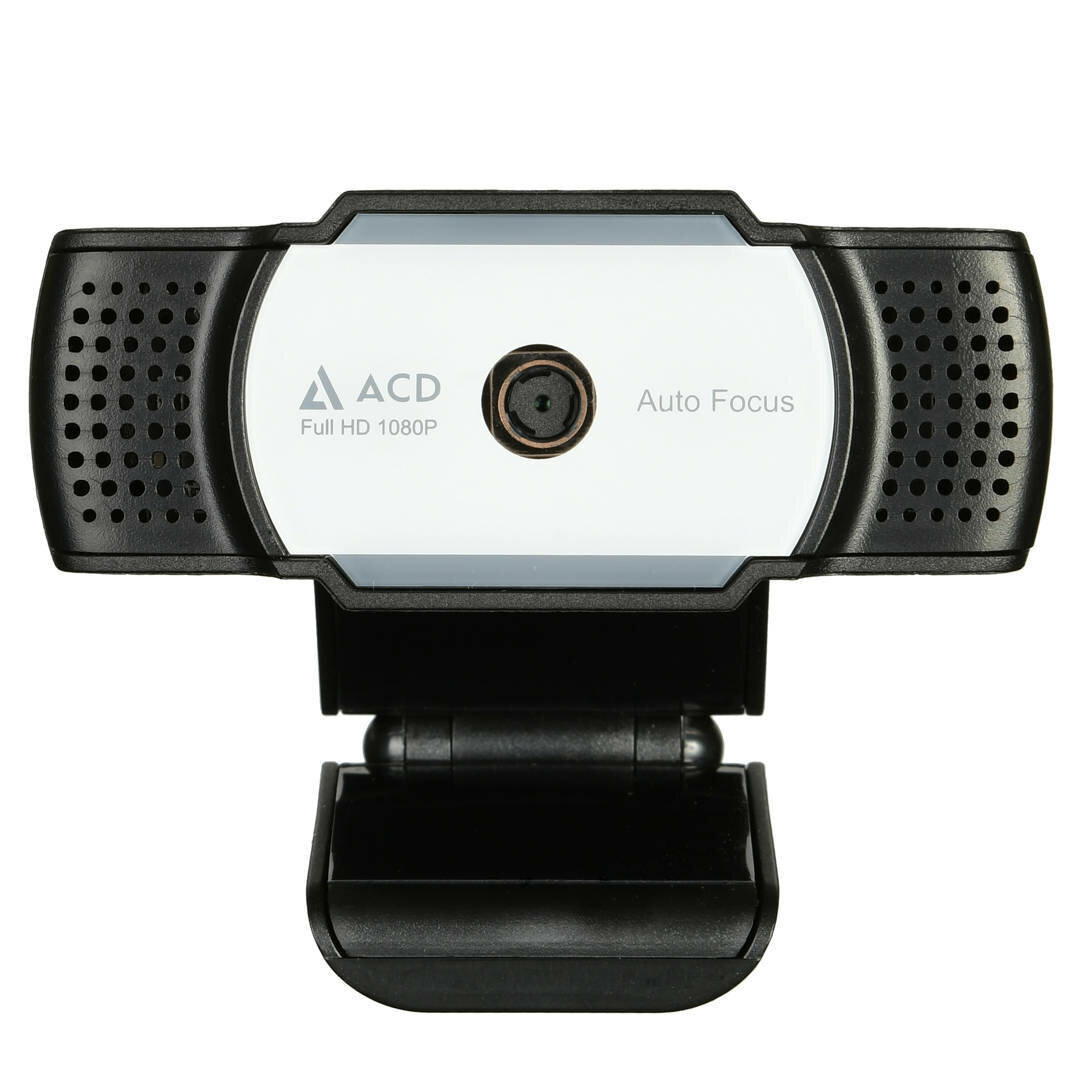 Веб-камера ACD WEB Камера ACD-Vision UC600 Black Edition CMOS 5МПикс, 2592x1944p, 30к/с, автофокус, микрофон встр., кабель USB 2.0 1.5м, шторка объектива, универс. крепление, черный, RTL (551882) уц-3-1