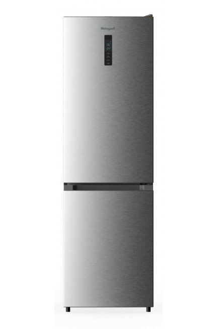 Отдельностоящий холодильник с инвертором Weissgauff WRK 185 Total NoFrost Inverter Inox
