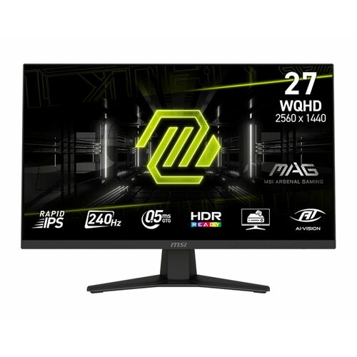 MSI MAG 274QF X24 монитор 2560 x 1440 WQHD 240 Гц Rapid IPS 29599₽