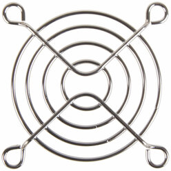 Металлическая решетка для вентилятора Rexant, 60мм, нержавеющая сталь, под серебро