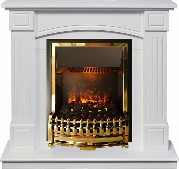 Каминокомплект Dimplex Boston - Белый (Высота 925см) с очагом Atherton