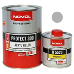 Грунт NOVOL PROTECT 300 MS 4+1 1л.+0,25 мл. отвердитель(Н5520) серый - изображение