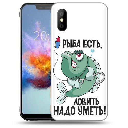 Чехол задняя-панель-накладка-бампер MyPads Рыба есть , ловить надо уметь для Blackview A30 противоударный чехол mypads рыба есть ловить надо уметь для blackview bv5200 задняя панель накладка бампер