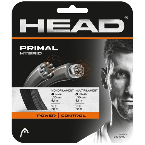 фото Теннисная струна head primal hybrid 1.30/1.30 281017