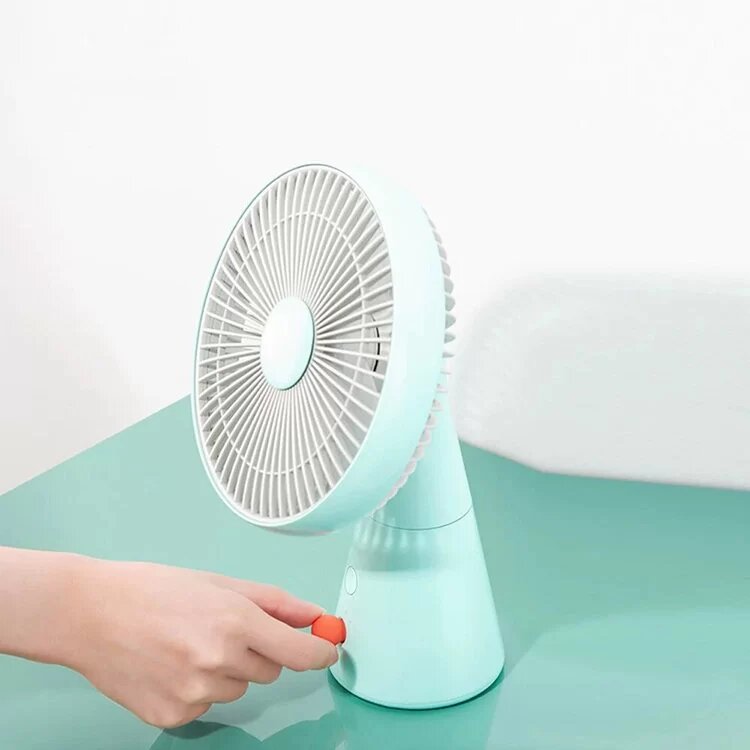 Вентилятор настольный Xiaomi LOFANS Desktop Circulation Fan (голубой) - фотография № 4