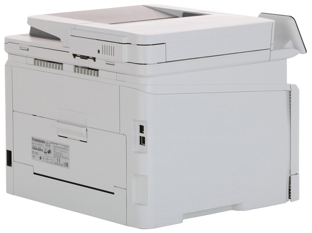 МФУ лазерный HP Color LaserJet Pro M282nw, A4, цветной, лазерный, белый [7kw72a] - фото №5