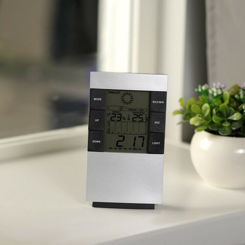 Метеостанция Luazon LB-01 подсветка серая 203400₽