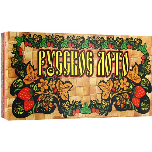 Настольная игра Ладья-С Русское Лото Роспись в картонном боксе