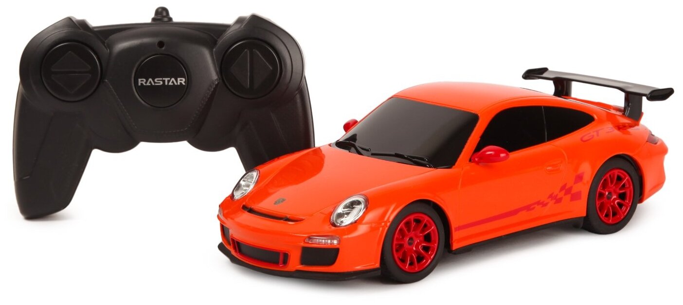 Машина р/у 1:24 Porsche GT3 RS, цвет оранжевый 40MHZ