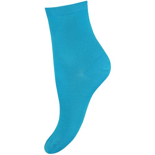 Женские носки Mademoiselle средние, размер 35-37, голубой