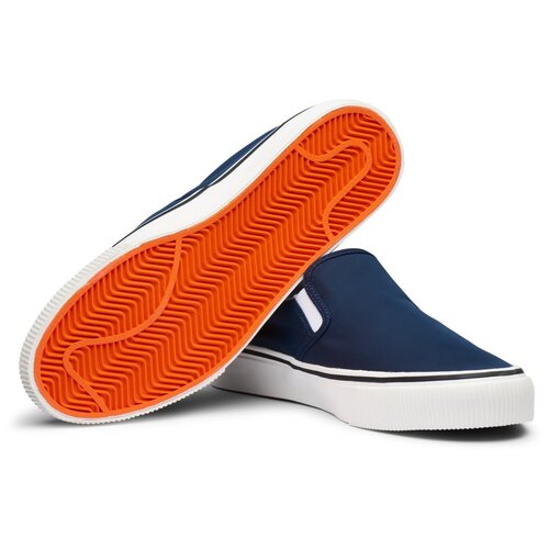 фото Мужские лёгкие туфли (слипоны) the 24hr slip on (navy/swims orange/white, 11,5)