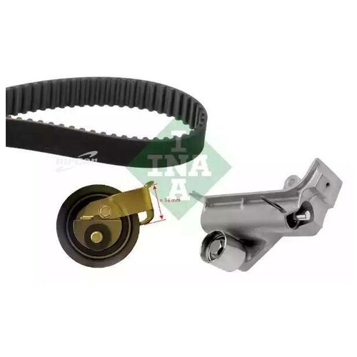 фото Ina 530006710 ремень грм зубчатый с роликами, комплект