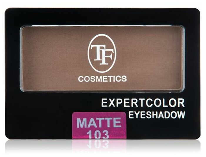 Тени для век матовые Triumph Expertcolor Eyeshadow Matte 103 темно-коричневый