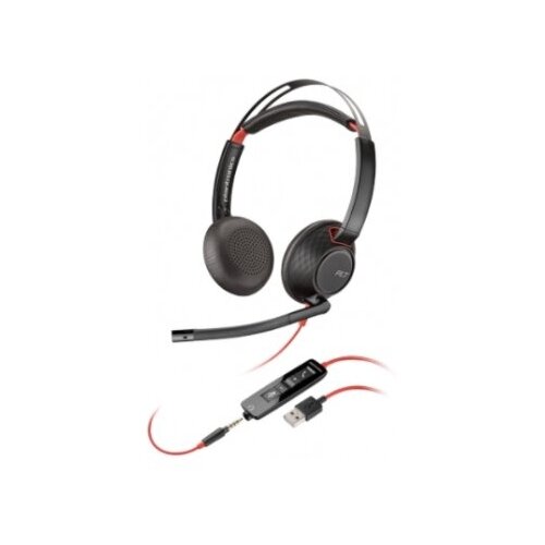 фото Гарнитура для пк plantronics poly blackwire c5220 usb-a, 207576-201