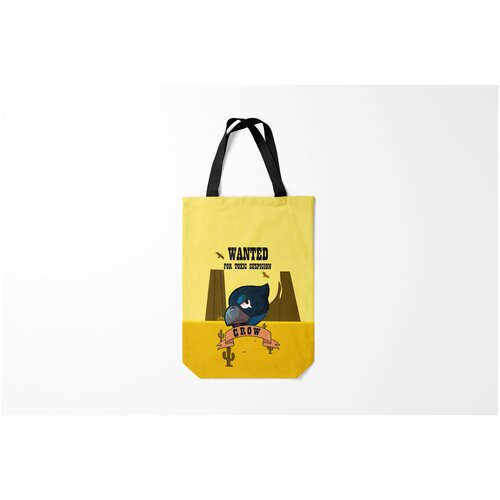 фото Сумка-шоппер / 31х42 см / геймерам / brawl stars burnettie