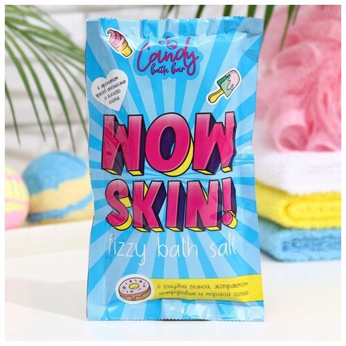 Шипучая соль для ванн Candy bath bar Wow Skin шипучая соль для ванн candy bath bar wow skin