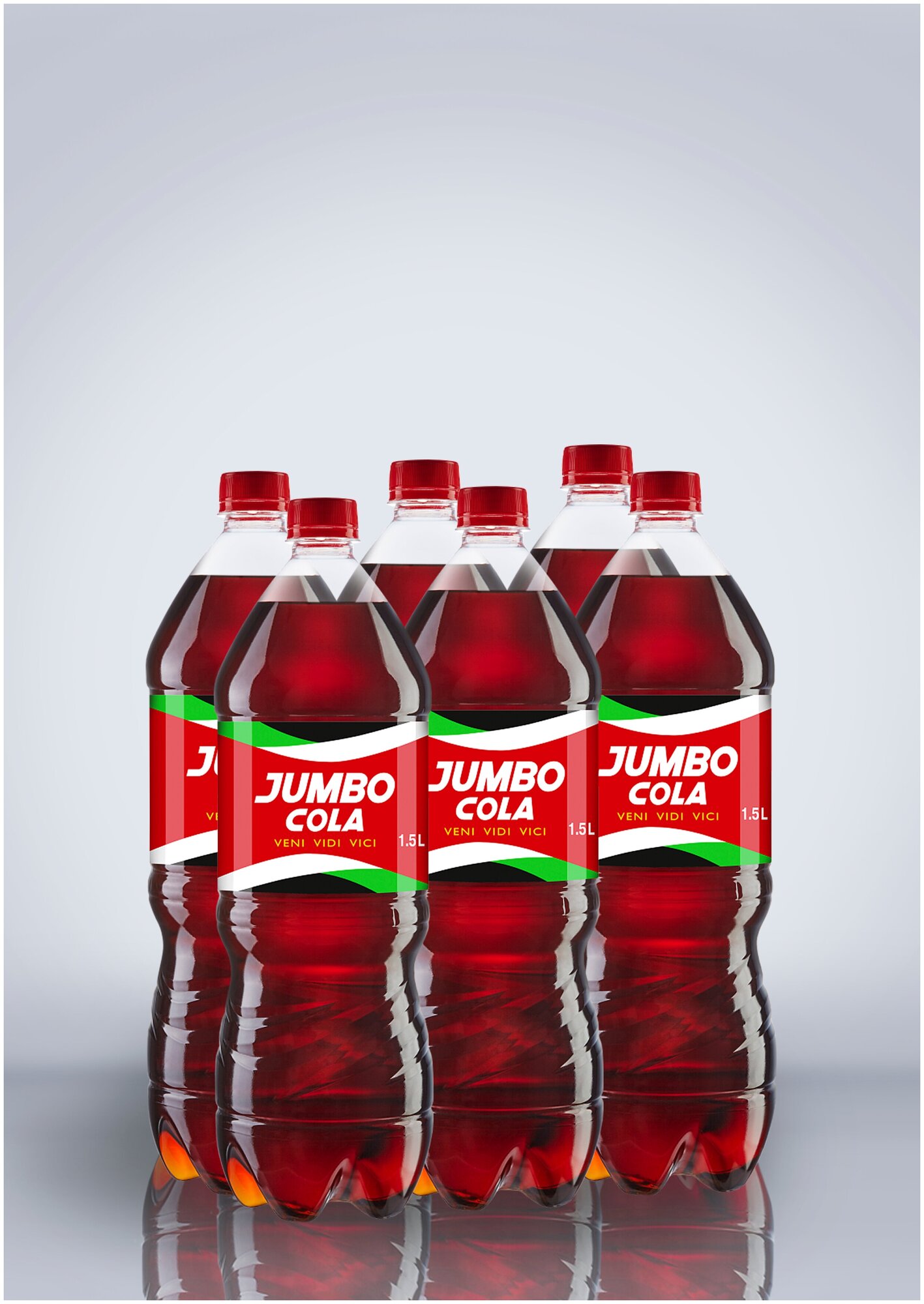 Напиток Кола Jumbo безалкогольный, газированный / 6 шт по 1,5 л - фотография № 3