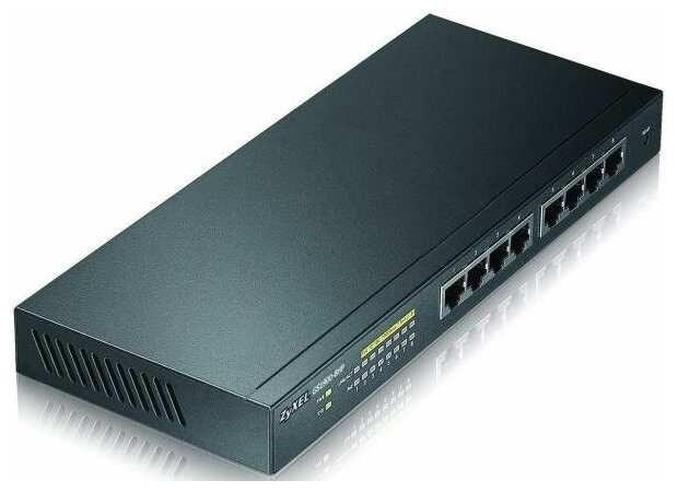 Коммутатор Zyxel GS1900-8HP управляемый 8 портов 10/100/1000Mbps PoE