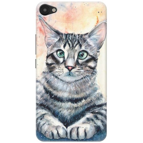 фото Re:pa накладка transparent для meizu u20 с принтом "ушастый котик"