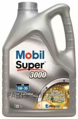 Масло моторное MOBIL Super 3000 XE 5W-30 5л. MOBIL / арт. 150944 - (1 шт)