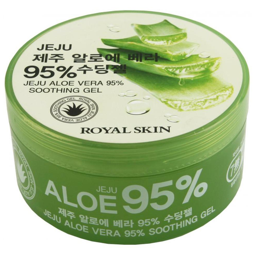 Skin Многофункциональный гель для лица и тела с 95% содержанием Aloe Royal Skin, 300 мл