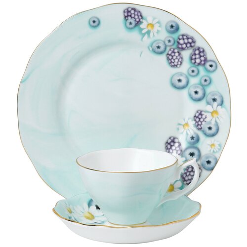 Чайная тройка Alpha Foodie Бирюзовый