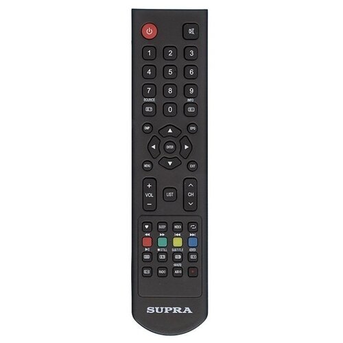 пульт ду dexp jkt 106b 2 gcbltv70a c35 d7 rc черный Пульт ДУ SUPRA JKT-106B-2, черный