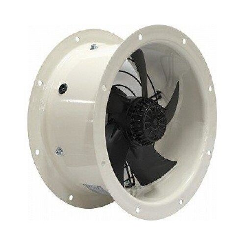 Осевой вентилятор на фланцах Ровен YWF(K)4D-400-ZT (Axial fans) with tube