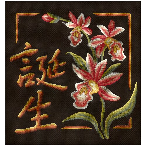 фото Набор для вышивания panna "рождение" 25x25.5 см