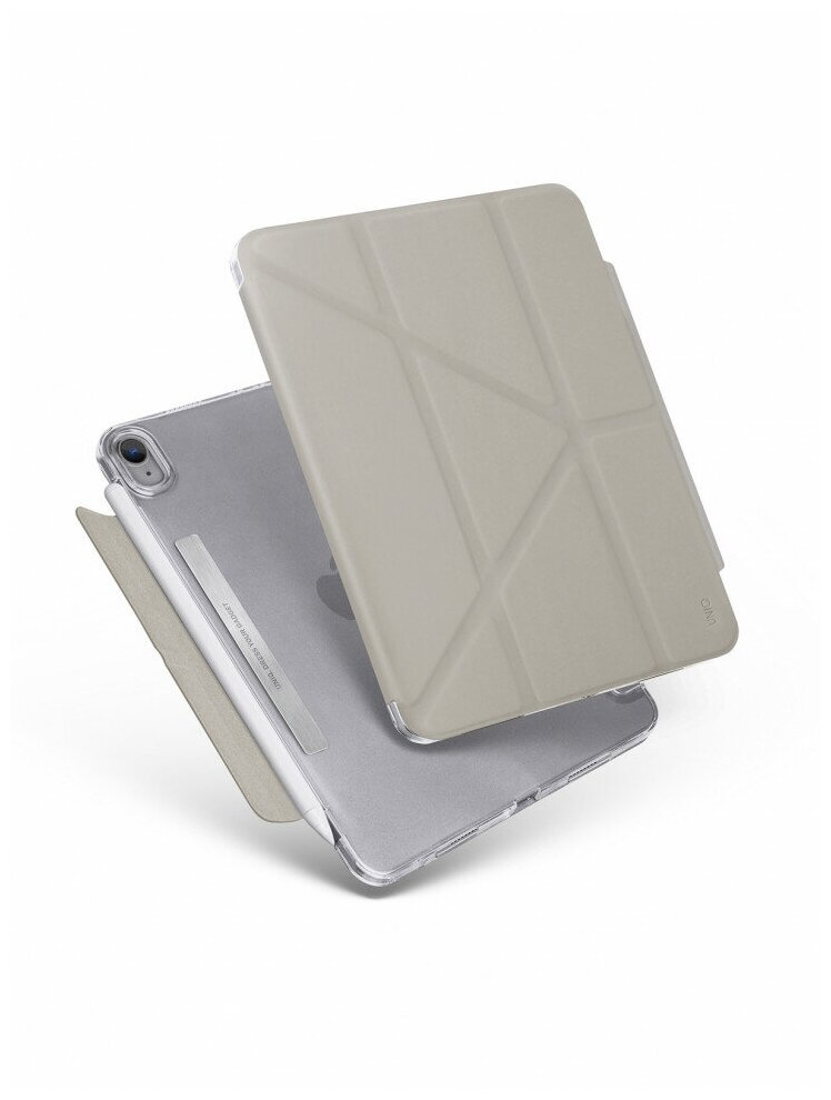Uniq Чехол-книжка Uniq Camden Anti-microbial Grey для iPad mini 6 серый PDM6(2021)-CAMGRY