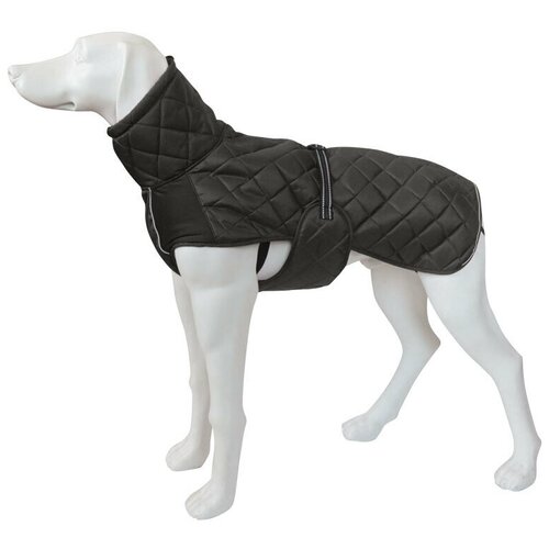 Попона OUTDOOR Comfort для собак, стеганая, утепленная со встроенной шлейкой, XL, 40см