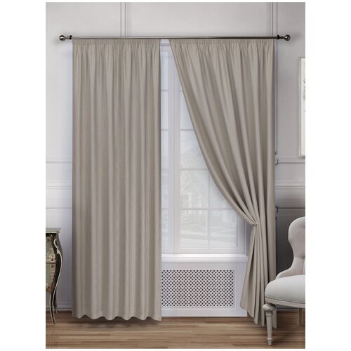 Комплект штор Perfection рогожка 300х270см