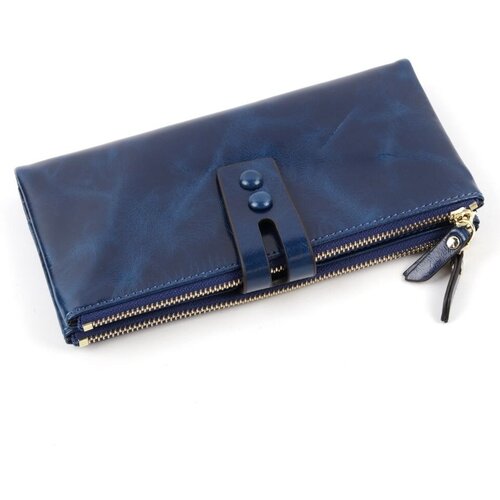 фото Кошелек 3381 блу, фактура гладкая, синий piove