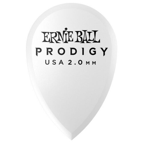 ERNIE BALL Набор медиаторов 9336 Prodigy White ERNIE BALL