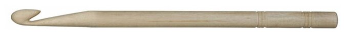 Крючок для вязания "Basix Birch" 15 мм, береза, натуральный, KnitPro, 35709