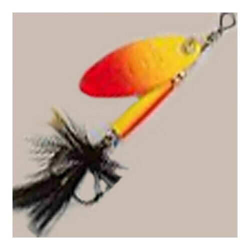 фото Mosca блесна вращающаяся (вертушка) mosca graffy ( 1,9гр/fluo yellow red, yellow red)