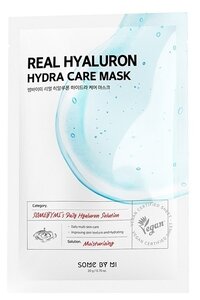 Some By Mi тканевая маска Real Hyaluron Hydra Care Mask с гиалуроновой кислотой, 20 г, 20 мл