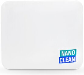 NanoClean Сумочка-косметичка белая матовая для душа и бассейна, в поездку, хранение вещей