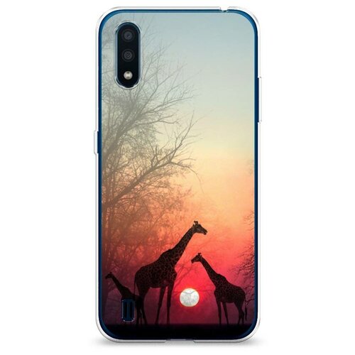 фото Силиконовый чехол "зима 6" на samsung galaxy m01 / самсунг галакси м01 case place