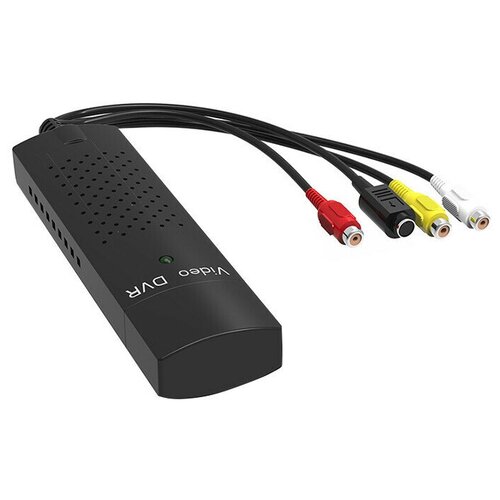 Карта видеозахвата Greenconnect USB 2.0 вход RCA и S-Video серия Greenline GL-VCU2RCA