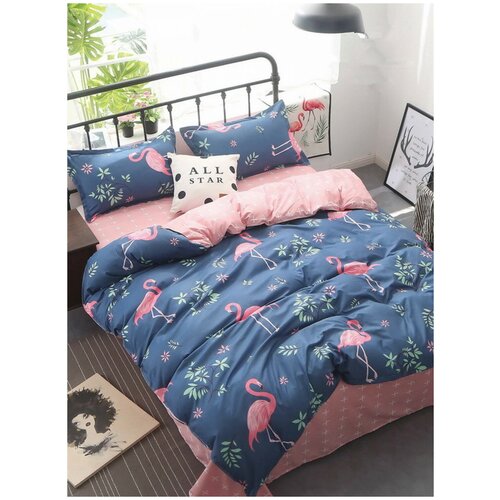 фото Комплект постельного белья dream fly семейный микросатин tango