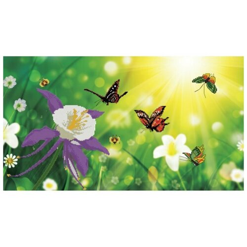 фото Набор для вышивания "в солнечных лучах" белоснежка